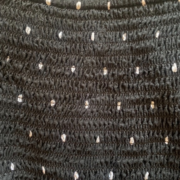 Old Navy Polka Dots Black White Dress - Picture 5 of 7